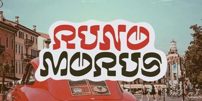Runo Morus Font Poster 1