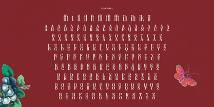 Broswick Font Poster 15