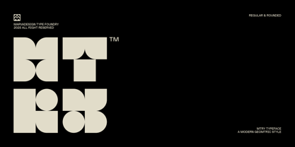 Mtry Font Poster 1