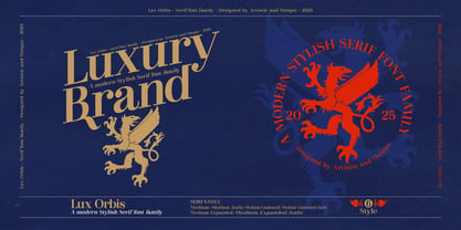 Lux Orbis Font Poster 11