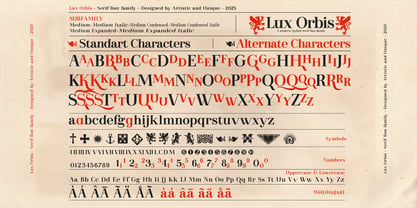 Lux Orbis Font Poster 3