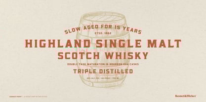 Lookout Point Font Poster 7