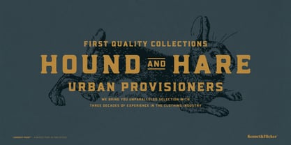 Lookout Point Font Poster 3