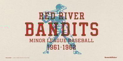 Field House Font Poster 7