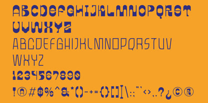 Irvine Mixed Font Poster 2