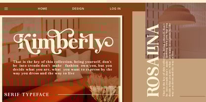 Rendey Font Poster 2