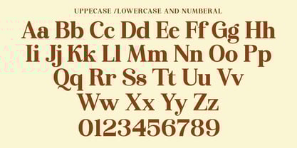 Rendey Font Poster 10