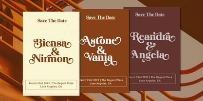 Rendey Font Poster 3