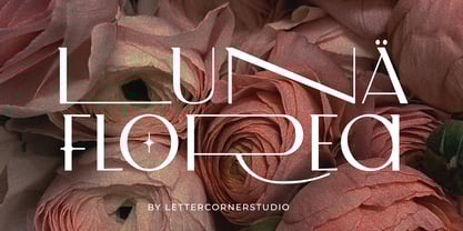 Luna Florea Font Poster 1