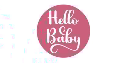 Hutary Script Font Poster 3