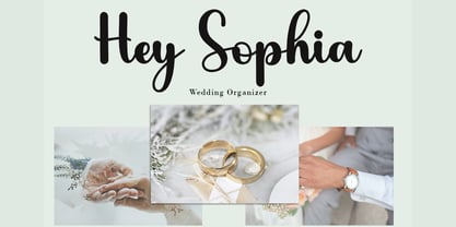 Hutary Script Font Poster 6