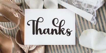 Hutary Script Font Poster 8