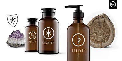 SigRuna Elder Futhark Font Poster 4