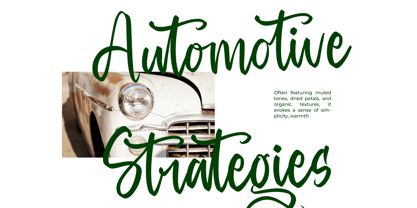 Baghera Thenetta Font Poster 11