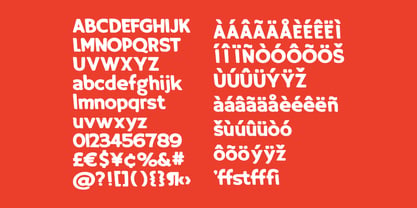 MC Cagfils Leonard Font Poster 7