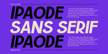 Ipaode Font Poster 10