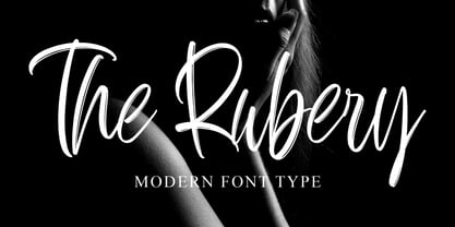 The Rubery Font Poster 1