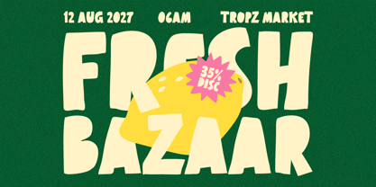 Bristal Font Poster 5