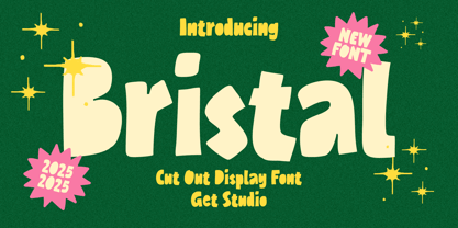 Bristal Font Poster 1