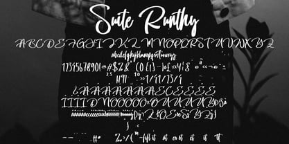 Suite Runthy Font Poster 7
