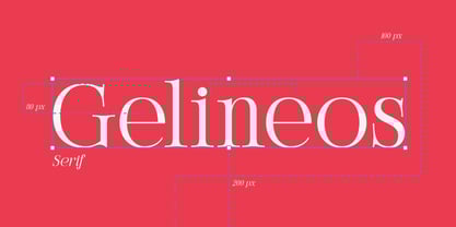 Gelineos Font Poster 1