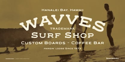 Highwood Ridge Font Poster 11