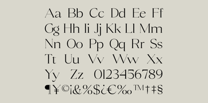 Gauzy Lumatic Font Poster 7