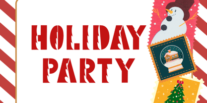 Christmas Euphoria Font Poster 4