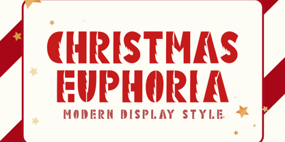 Christmas Euphoria Font Poster 1
