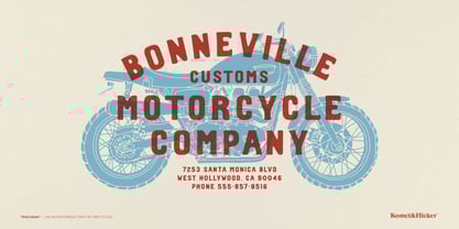 Trailhead Font Poster 2