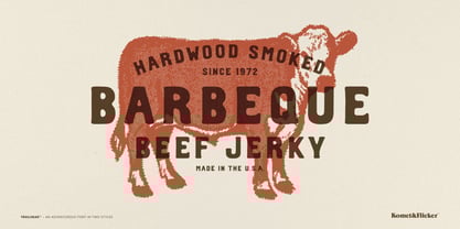 Trailhead Font Poster 10