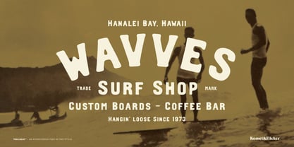 Trailhead Font Poster 11