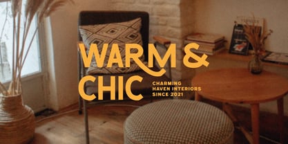 The Romeind Font Poster 3