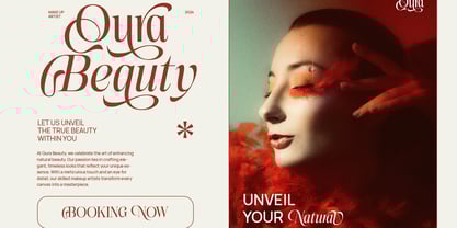 Austyns Sakyra Font Poster 4