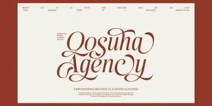 Austyns Sakyra Font Poster 8