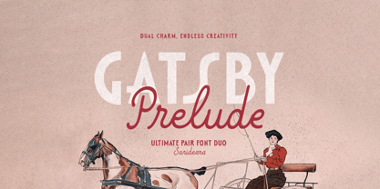 Gatsby Prelude Font Poster 1