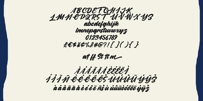 MC Gategio Lutem Font Poster 7