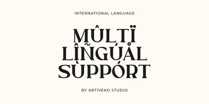 Ethical Mature Font Poster 3