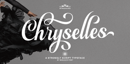 Chryselles Script Font Poster 1