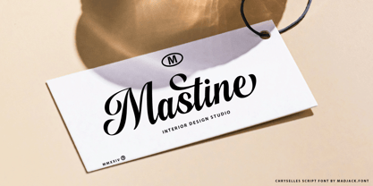 Chryselles Script Font Poster 12