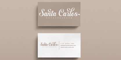 Chryselles Script Font Poster 7