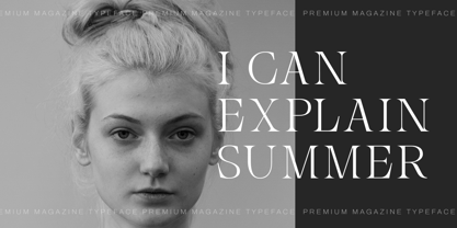 Tever Display Font Poster 4