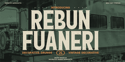 Rebun Fuaneri Font Poster 1