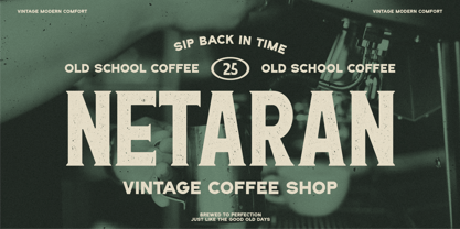 Rebun Fuaneri Font Poster 3