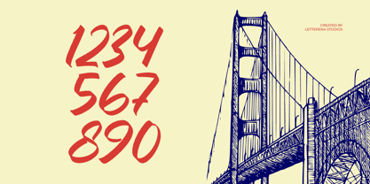 Broklyn Enthusia Font Poster 12