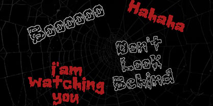 Slimespooky Font Poster 3