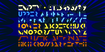 Dutch Courage Half&Half Font Poster 2