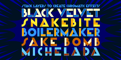 Dutch Courage Half&Half Font Poster 4