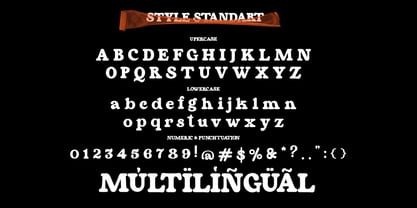 Mystic Lavender Font Poster 9