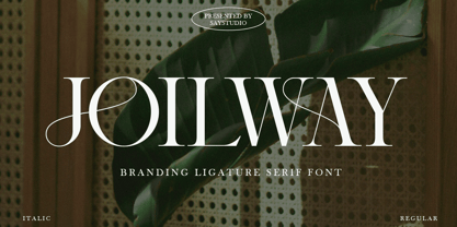 Joilway Font Poster 1